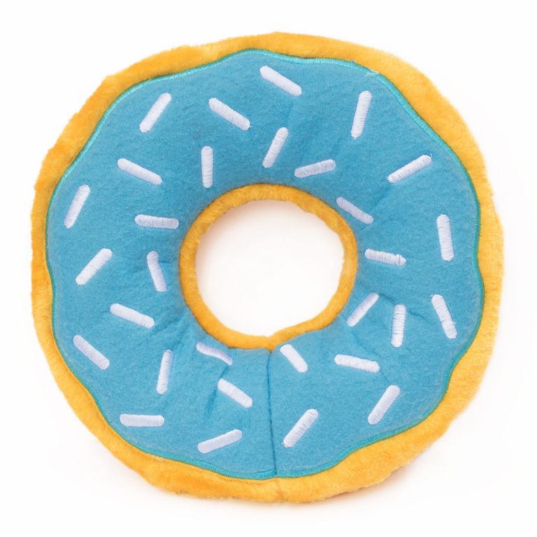 Zippy Paws Giant Blueberry Donut Dog Toy